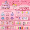 Pegamento Cremoso Materiales DIY Guka Pastel de Crema Helado Taza Hecha a Mano Arena Líquida Set Guka Juguete de Niña