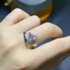 Anillo Serpiente S925 para Mujer Todo Fósforo Elegante Moda Anillo de Turmalina Natural Gama Alta Nicho Anillo para Dedo Comida Venta Caliente