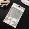 Nueva bolsa ziplock de estrella láser de doble cara, bolsa sellada flash, colgante, joyería, comida, bolsa láser, bolsa de embalaje de moda