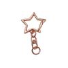 Cierres de Forma de Estrella y Figura de Ocho de Cuentas de Colores con Anillas Abiertas, Anillas de Resorte, Accesorios para Llaveros DIY, Anillas de Conexión de Aleación