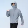 Atacado Roupas de Proteção Solar de Fio Original Masculinas e Femininas Manga Longa Nova Roupa de Proteção Solar de Seda Gelada Verão Fina Roupas para Exterior Proteção UV