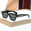 2026 Novos Óculos de Sol Quadrados Masculinos Feitos à Mão Estilo Japonês Fellini Luxo Leve J-Yahe Óculos de Sol Femininos Tendência para Roupa de Férias