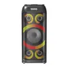 Mini Bolso de Fiesta Altavoz Bluetooth Impermeable para Exteriores Luz RGB Subwoofer Altavoz Dual Audio