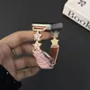 Adecuado para correa de cuero Xiaomi Mi Band 10 Pro con diseño de pentagrama, alto valor estético para niñas, compatible con Redmi 456