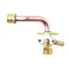 Venta al por mayor de fábrica conector calentador de agua termostato válvula de entrada boquilla de entrada accesorios de cobre para calentador de agua