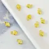 Pingente pequeno de amor prateado brilhante acessórios de liga faça você mesmo com contas pulseira pingente em forma de coração pulseira de borla com contas