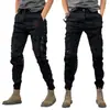 Pantalones de Trabajo Transfronterizos Estilo Americano para Hombre de Primavera y Otoño, Pantalones Casuales Tácticos Funcionales para Exteriores de Pierna Recta, Pantalones Jogger para Hombre