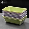 Tazón para Lavar Verduras Cesta de Drenaje Hogar Cocina Doble Capa Lavado Agua Fruta y Verdura Cesta de Verduras Cesta de Malla con Filtro de Goteo Tazón para Lavar Verduras