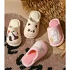 Pantuflas de Lino con Dibujos para 2026, para Primavera y Otoño, Antideslizantes para Interiores, para Bebé y Padre-Hijo, de Algodón y Lino, para Todas las Estaciones, Uso en Casa, Suela Suave, Agradables a la Piel y Transpirables