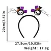 Diadema Divertida de Dibujos Animados para Halloween Accesorios para el Cabello Decoraciones para Fiesta Temática del Festival de Fantasmas Diadema de Murciélago Araña Hebilla para la Cabeza