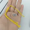 Acessórios de Cabacinha Nó de Milho Bolsa de Dinheiro Corda de Cintura Cordão Fio de Algodão Enrolado à Mão Corda Decorativa de Cabacinha Tecida à Mão Cor de Cânhamo
