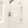 Papel pintado impermeable autoadhesivo para baño revestimiento de pared de inodoro renovación fea a prueba de humedad imitación azulejo roga