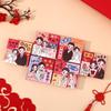 Mini Envelopes Vermelhos Especiais para Casamento para os Noivos, Novo Estilo para Jogos de Bloqueio de Porta de Casamento, Tamanho Pequeno com Estampa Dourada para Notas de Cem Yuan
