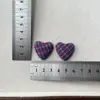 Botones de Tela a Cuadros Retro, Pinzas para el Cabello, Fundas para Teléfono, Bolsos, Zapatos, Calcetines, Accesorios de Ropa, Accesorios para Joyería DIY, Bolsos, Zapatos
