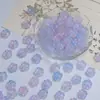 13mm Contas Soltas Coloridas Gradiente Flor de Cerejeira de Vidro Artesanais para Montagem de Pulseira Colar Presilha Acessórios de Joia Atacado