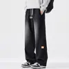 Pantalones Largos Casuales Americanos Rectos Sueltos con Degradado Nuevos para Hombre Primavera/Otoño 2026