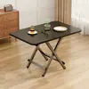 Mesa Plegable Mesa de Comedor Hogar Apartamento Pequeño Mesa de Comedor Simple Exterior Portátil Puesto Mesa de Estudio Multifunción