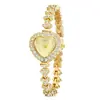 2025 Novo Popular Nicho Moda Amor Conjunto de Diamantes Fabricante de Relógios de Pulso Britânicos para Mulheres Pronto para Dropshipping