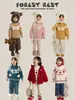 Suéter de Invierno Nuevo 2026 para Niñas Wulibu Estilo Fair Isle Dibujos Animados de Animales Grueso Lindo Suéter Tejido para Niños