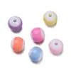 12mm Acrílico Duas Cores Redondas Contas Pulseira Colar Contas Feito à Mão Criativo Combinando DIY Material Atacado
