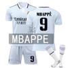 2425 Nueva camiseta del Real Madrid Mbappé n.º. Uniforme de fútbol 9, temporada 2223, traje 24-25, uniforme de Mu Huang, comercio exterior