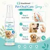 KineShineX Spray Refrescante Bucal para Perros y Gatos Cuidado Dental para Mascotas Líquido Auxiliar Spray de Niebla Fina es simple y conveniente