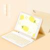 Funda Protectora Magnética Desmontable Apple iPad Pro con Ranura para Tarjetas, Funda de Cuero con Teclado Bluetooth Adecuada para Teclado Magnético