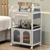 Carrito para Salón de Belleza, Carrito Pequeño para Salón de Belleza, Carrito para Equipo de Tatuaje, Carrito de Almacenamiento Móvil, Carrito de Herramientas para Salón de Peluquería