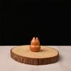 Mini Pequeño Inserción de Fragancia Línea Estante para Fragancias Pan Estante para Fragancias Cerámica Creativo Pequeño Adornos de Fragancia de Calabaza Sala de Té Zen Accesorios para Inserción de Fragancia