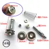 Máquina de correas rueda guía de urdimbre y bobinado anillo de tensión tensor resorte guía de hilo guía de hilo pinza de hilo hilo anti-salto