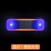 Luz de Flash Solar Anti-Colisão Traseira para Carro Sem Fiação Motocicleta Elétrica Caminhão Luz Forte Alerta Luz de Freio Traseira Modificação