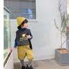 Sombrero de Otoño e Invierno para Niños Moda Niño y Niña Sombrero de Punto para Bebé Color Sólido Bordado de Letras Sombrero de Lana Sombrero de Piso Sombrero Melón
