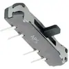 Interruptor de Palanca Pequeño SMD, 3 Posiciones, 2P3T, Vertical, Doble Fila, 8 Pines Grandes, DC 6V 0.3A, Interruptor Deslizante de Larga Vida Útil