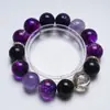Pulsera de Cristal Natural Lavanda Dreamy Dreamland para Mujer, Diseño de Moda, Pulsera de Lujo Ligero al por Mayor