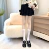 Calcetines JK de seda anti-gancho calcetines de presión para mujer primavera y otoño marea opacos color carne translúcidos retro colegial puros venta al por mayor