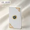 Nuevo estuche para cigarrillos de aleación de aluminio con diseño de Xizang de Yimu con tapa deslizante, estuche metálico para cigarrillos con plato giratorio de descompresión, estuche portátil para almacenamiento de cigarrillos, disponible para reenvío