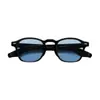 Gafas Redondas con Marco Champagne Tachonado Retro para Mujeres y Hombres, Gafas de Sol de Calle de Moda Hip-Hop, Monturas Transfronterizas de Moda