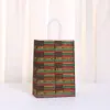Bolsa de Mano Festival de Junio Transfronterizo Moderna Fresca Casual Bolsa de Empaque Souvenir Fiesta Navideña Bolsa de Regalo de Papel Kraft Mayoreo