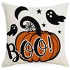 Funda de almohada de Halloween transfronteriza para sala de estar, sofá, dormitorio, funda de cojín, decoración del hogar Amazon, almohada al por mayor