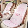 Cojín de Coche Cálido Antideslizante para Otoño e Invierno Cojín para Asiento de Coche de Felpa de Dibujos Animados Grueso Creativo Cómodo