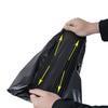 Bolsa de Basura Tipo Chaleco Grande Desechable Engrosada Mochila Bolsa de Plástico Negra Pequeña Doméstica Extra Gruesa Basura de Cocina