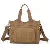 Bolso de lona de alta calidad para mujer, bolso de hombro de nuevo estilo, bolso cruzado de moda, bolso tote de gran capacidad para el trabajo, comercio exterior