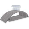 Cabides de Veludo Semi-Circulares Não Marcam, Superfície de Veludo Antiderrapante, Cabides Domésticos, Armazenamento Personalizável no Atacado, Moderno e Simples