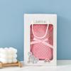 Toalla de Oso de Terciopelo Coral a Cuadros de Piña Souvenir Regalo Pequeño Toalla de Regalo Oso Regalo Práctico Toalla Absorbente Muñeco