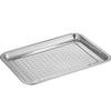 Ventas Directas de Fábrica Placas de Acero Inoxidable, Placas Cuadradas, Bandejas para Hornear Comerciales, Bandejas para Cocinar al Vapor, Platos Espesados para Empanadillas, Bandejas para Té, Comercio Exterior Transfronterizo