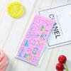 Caleidoscopio Educativo Multifuncional Cambiable Regla Creativa para Niños Papelería Linda para Estudiantes Set de Práctica de Dibujo Pintura Reglas
