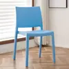 Silla de Lujo Ligero de Alta Gama con Respaldo, Silla de Moda, Silla Creativa de Plástico Nórdico para Comedor, Uso Doméstico Moderno Minimalista, Adecuada para Puestos de Comida