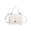 Bolso de Mano Grande de Fieltro para Mujer 2025 Nuevo Estilo Bolso de Hombro Único Cruzado, Elegante, Sencillo, Moderno, de Moda Bolso Cuadrado Pequeño