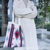 2020 Bolso Nuevo de Lana para Mujer Bolso Artístico Bolso Tutentote Indiana Vahoya Bolso de Moda Versátil