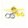 Abridor de Torneira para Tubo de Plástico PVC de Quatro Pontos, Seis Pontos, Uma Polegada Conjunto de 6 Peças de Cortadores de Rosca Ferramenta Universal Combinada para Rosqueamento